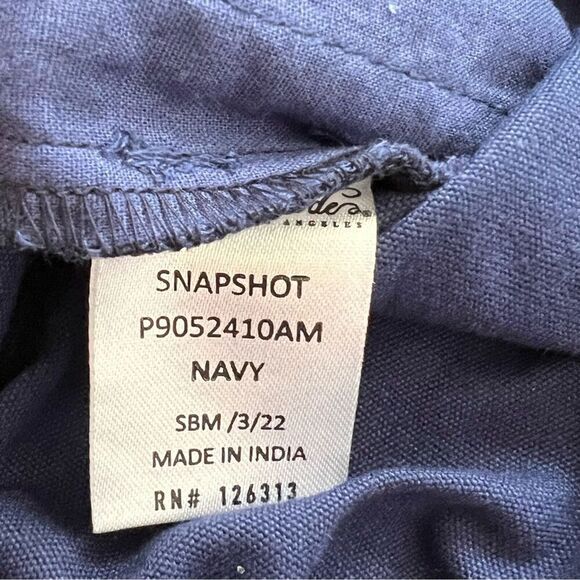 Sovereign Code Navy Snapshot Belted Shorts Size XL NWT - Picture 8 of 9